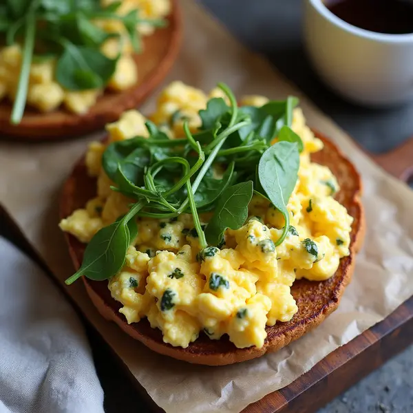 5 Bagel Toppings: The Best Deliciously Easy Ways to Power Your Day 10 Bagel toppings with egg salad and baby greens