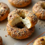 Everything Bagel You’ll Love, Easy, Homemade & High Protein 6 everything bagel homemade golden and chewy