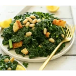 Kale And White Bean Salad with Tahini Dressing– Energize With 14g Protein 5 kale and white bean salad with tahini dressing
