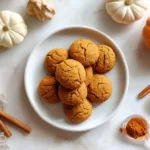 Pumpkin Spice Cake Cookies with Chocolate Chips – Quick & Easy Fall Dessert
