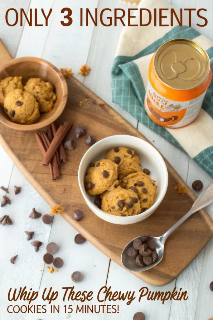Pumpkin Spice Cake Cookies – Soft, Chewy & Ready in 15 Minutes 3 reshly Baked Pumpkin Spice Cookies Cooling