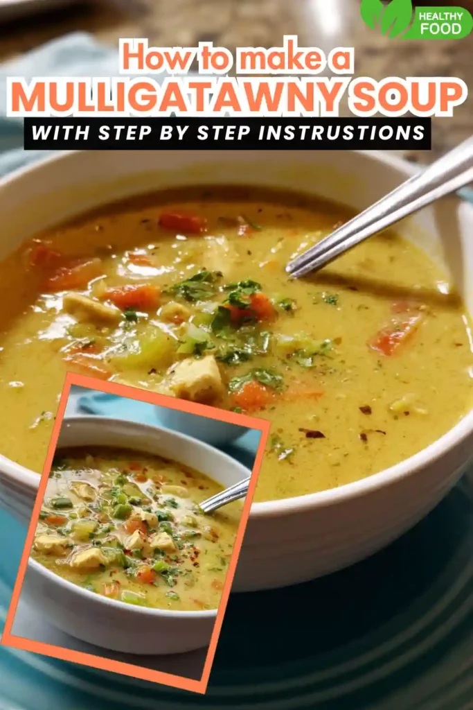 Mulligatawny Soup 7 creamy Indian-inspired mulligatawny soup with chicken, carrots, and cilantro