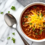 Sloppy Joe Soup 6 allseasons recipes Top down view of sloppy joe soup in a mode aa1a8a64 43b0 460e 8a31 2aba2cff02f3 1 discover 150x150 1
