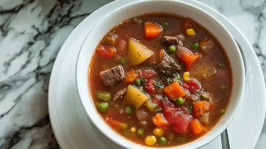 21 Comforting Soups and Stews You’ll Want to Cook Again and Again 9 easy beef-vegetable-soup
