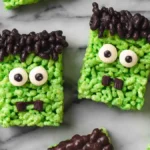 Frankenstein Rice Krispie Treats – A Spooky Halloween Snack! 6 halloween frankenstein rice krispies 1200x675 1 150x150 1