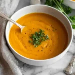 Cozy Protein-Packed Carrot Ginger Soup , High‑Protein + Flavorful Comfort Food 5 roasted carrot soup 1200x675 1 150x150 1