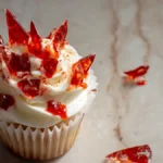 Bloody Halloween Cupcakes (Strawberry Cheesecake with Edible Glass & Fake Blood) 7 spooky cupcake 1200x675 1 150x150 1
