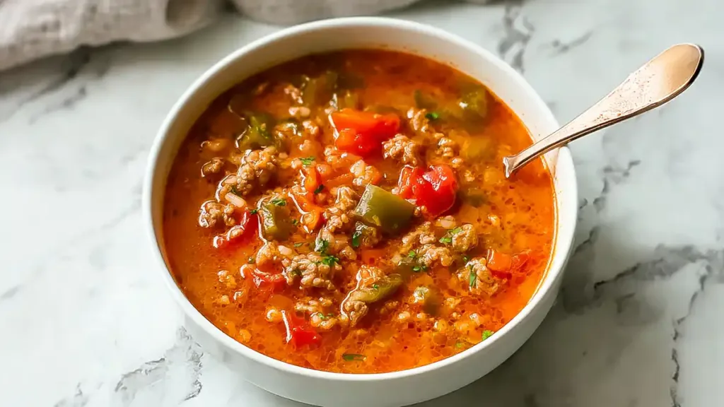21 Comforting Soups and Stews You’ll Want to Cook Again and Again 8 Easy stuffed-pepper-soup