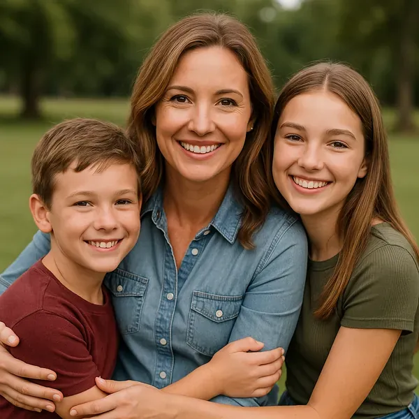 About 1 family outdoor portrait 600