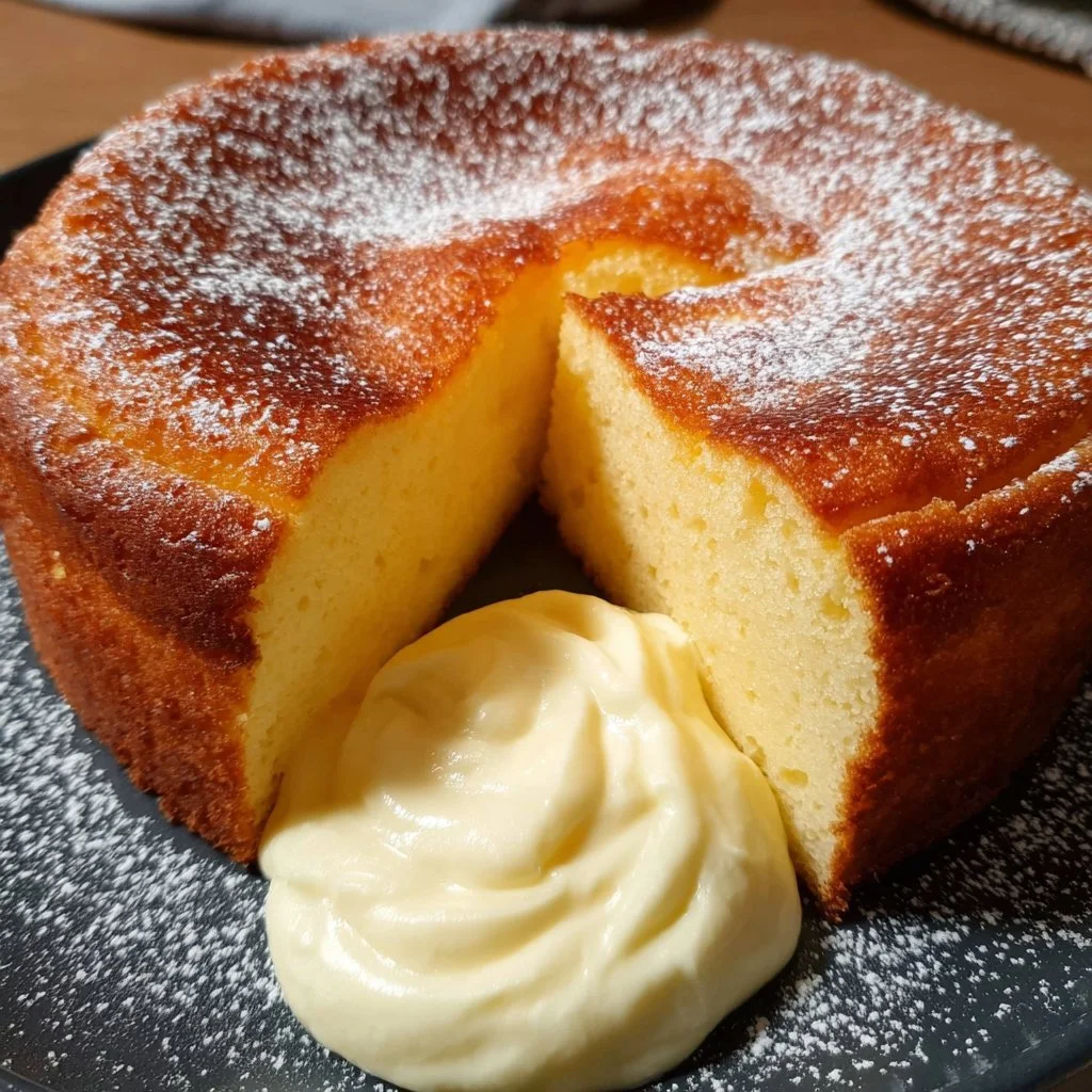Home 4 Delicious melt-in-your-mouth cake showcasing a fluffy texture and rich flavor.