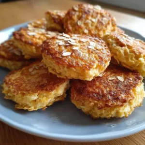 Quark Coins with Oats recipe for a healthy snack