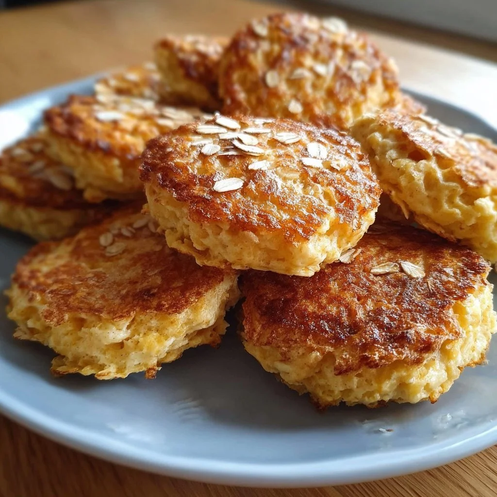 Quark Coins with Oats recipe for a healthy snack