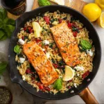 32g protein mediterranean salmon and orzo skillet 2025 11 30 173602 150x150 1