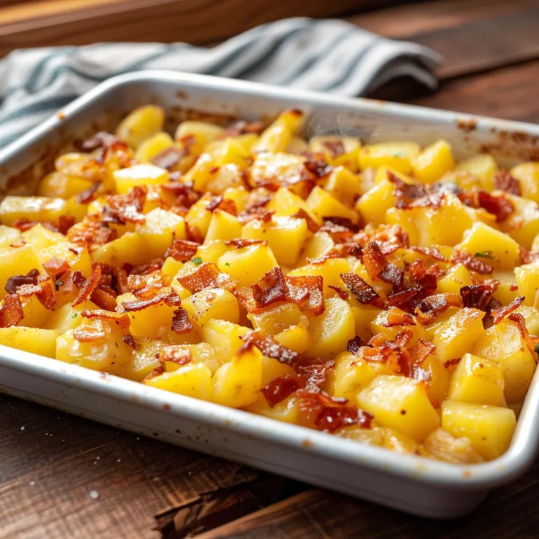 Mississippi Mud Potatoes Recipe - Cheesy Bacon Potato Casserole 2 image 220