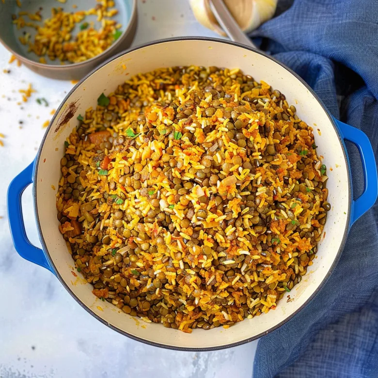 Easy Mediterranean Lentils and Rice Recipe | Hearty Dinner Idea 2 image 106