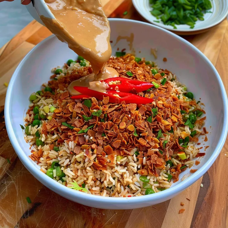 Crispy Rice Salad with Peanut-Chili Dressing (Vegan + High-Protein) 2 image 132