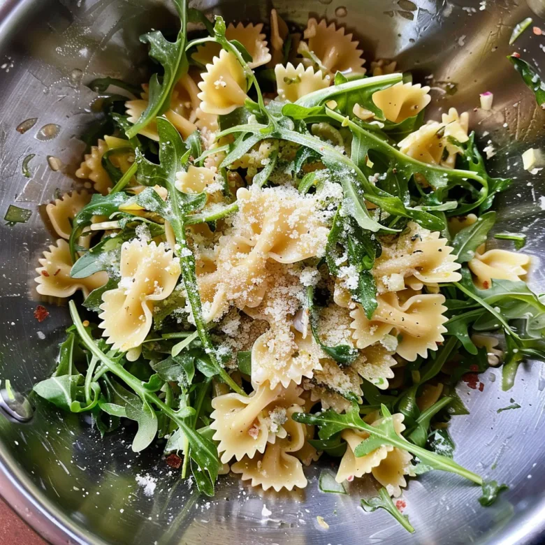 Lemon Arugula Pasta Salad Fresh Zesty Recipe 2 image 24