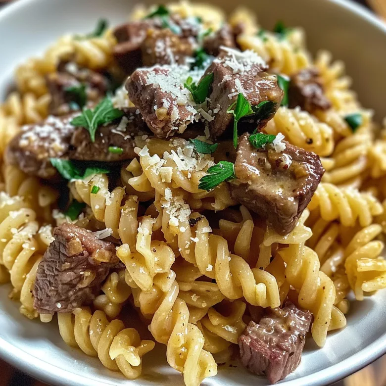 Easy Beef and Rotini in Garlic Parmesan Sauce Recipe Steps - Quick Weeknight Dinner 2 image 32