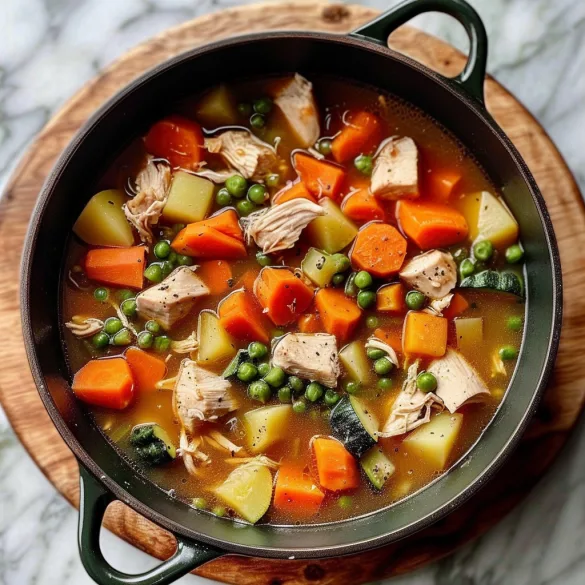 Hearty Chicken Veggie Soup (Cozy One-Pot Dinner) - Flavorful & Easy Recipe 2 image 343