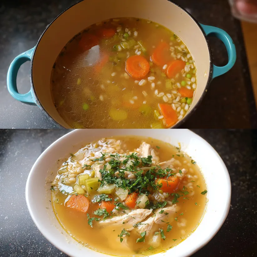 Hearty Homemade Chicken Barley Soup Recipe for a Cozy Meal 2 image 361