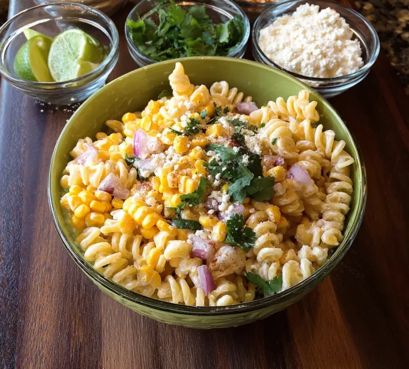 Mexican Street Corn Pasta Salad is a Must-Try Dish! | Flavors by Betty 2 image 391 e1778224444747