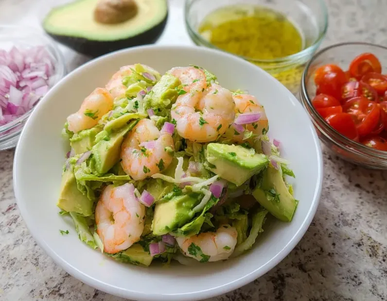 Quick and Easy Avocado Shrimp Salad Recipe for a Healthy Meal 2 image 434 e1778350726864