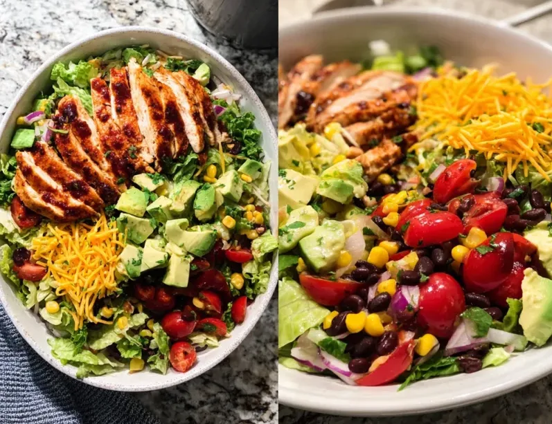 Easy Tex-Mex Chicken Chopped Salad with Cilantro-Lime Dressing 2 image 435 e1778355395935