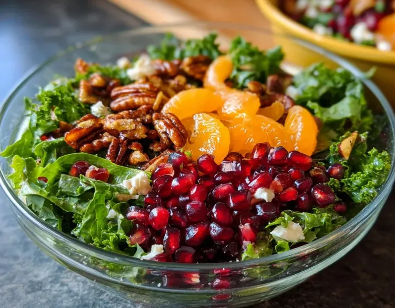 Delicious Winter Salad with Pomegranate A Festive and Nutritious Holiday Favorite 2 image 456 e1778373089379