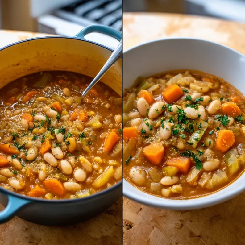 Quick & Easy Vegan White Bean Stew Recipe - Simple & Nourishing 2 image 457 e1778374490136