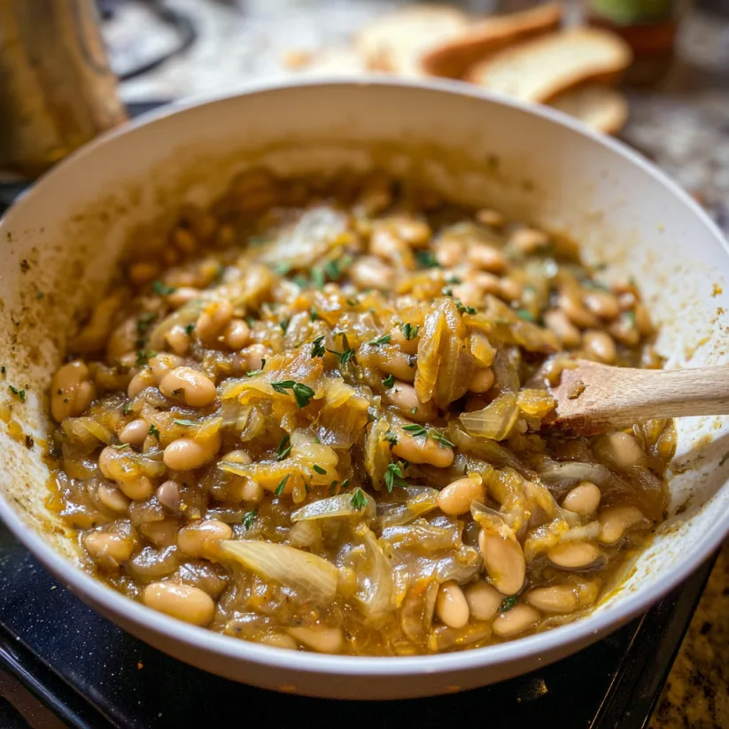 Delicious French Onion White Beans Recipe - Comforting & Easy 2 image 460