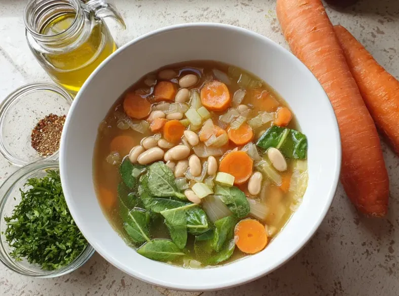 Easy Mediterranean White Bean Soup Recipe for a Cozy Meal 2 image 464 e1778377211125