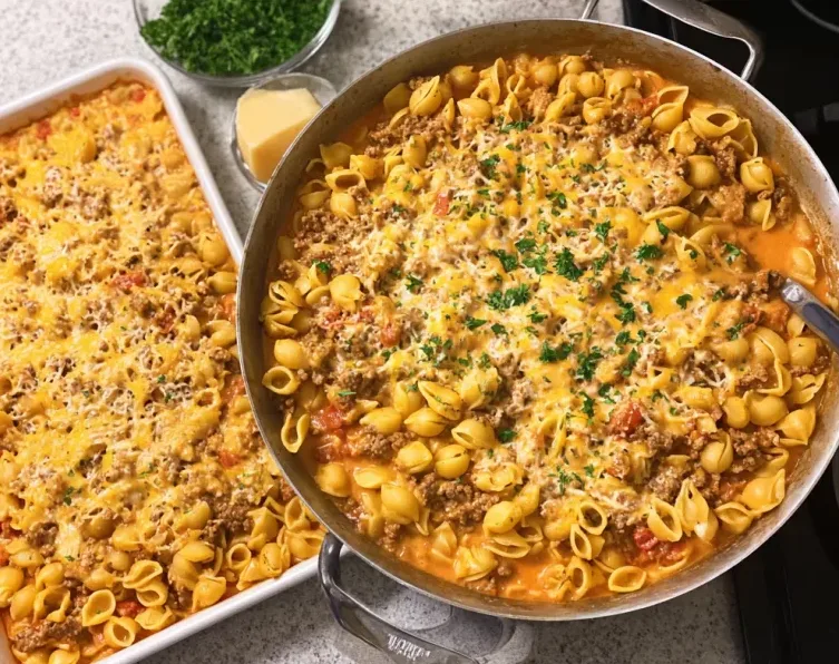 Irresistible Creamy Beef and Shells Recipe – Comfort Food Bliss 2 image 474 e1778460492877
