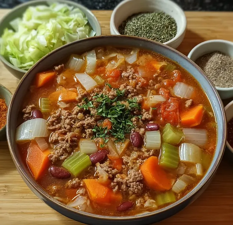 Healthy and Flavorful Beef and Cabbage Soup - Easy One-Pot Meal 2 image 524 e1778684406239