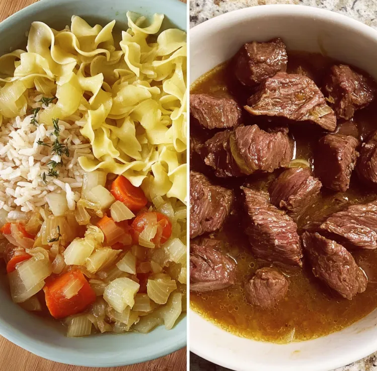 Hearty Slow Cooker Beef and Noodles Recipe - Easy Weeknight Meal 2 image 587 e1778889703988