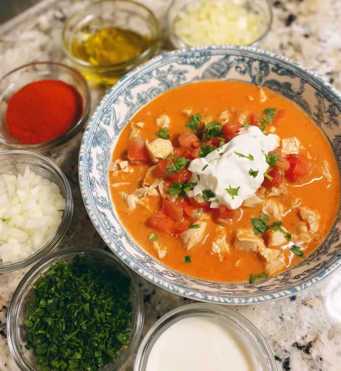 Easy Mom's Chicken Paprikash Soup Recipe: Creamy, Cozy Comfort 2 image 621 e1779032695475