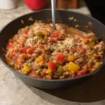 ground beef stuffed pepper skillet 2026 06 07 193816 1