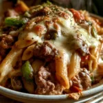 philly cheesesteak pasta 30g protein 2026 08 02 203129 1